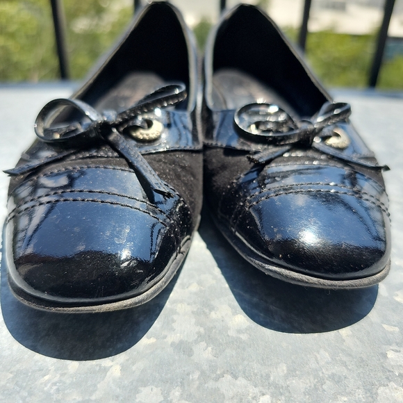 Chanel Black Kitten Heel Vintage Shoes Size 39 - Picture 2 of 10